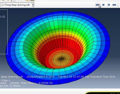 آموزش شبیه سازی کشش عمیق در آباکوس